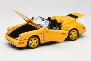 Porsche 911 964 Speedster Speed Yellow Norev 1:18 187130 Metall – Bild 2 von 8