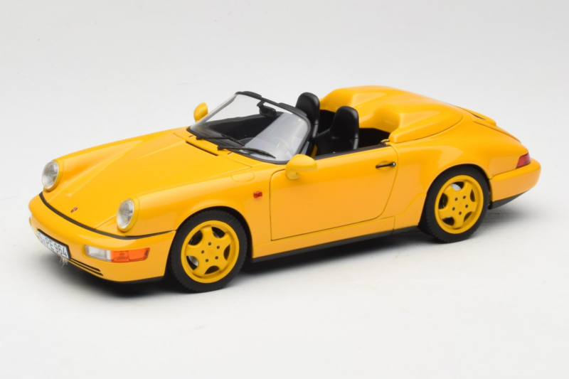 Porsche 911 964 Speedster Speed Yellow Norev 1:18 187130 Metall