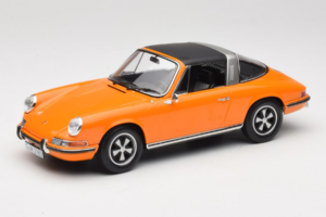 Porsche 911 T Targa Orange Norev 1:18 187220 Metall – Bild 2 von 8