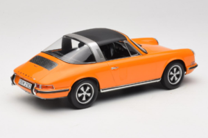 Porsche 911 T Targa Orange Norev 1:18 187220 Metall – Bild 3 von 8