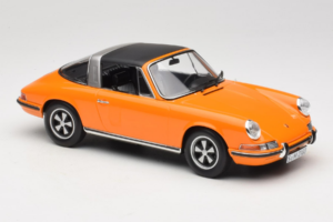 Porsche 911 T Targa Orange Norev 1:18 187220 Metall – Bild 6 von 8