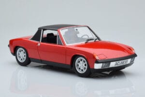 Porsche 914 1.7 Bahia Rot Norev 1:18 187690 Metall – Bild 4 von 7