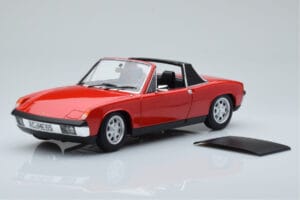 Porsche 914 1.7 Bahia Rot Norev 1:18 187690 Metall – Bild 6 von 7