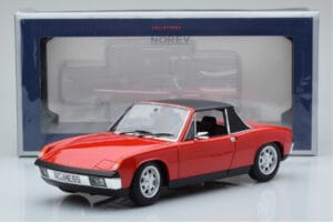 Porsche 914 1.7 Bahia Rot Norev 1:18 187690 Metall – Bild 7 von 7