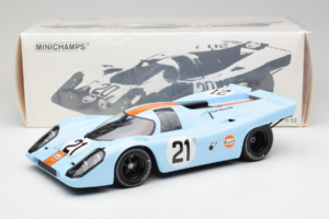Porsche 917K Gulf #21 P. Rodriguez / L. Kinnunen J.W. Automotive Engineering 24 Hours of Le Mans 1970 Minichamps 1:12 1237066 – Bild 6 von 6