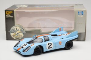 Porsche 917K #2 Gulf P. Rodriguez / J. Oliver 1000km Monza Winner 1971 Eagles Race 1:18 903008 Metall – Bild 6 von 6