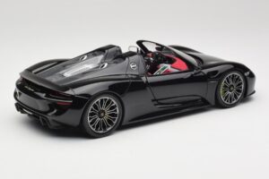 Porsche 918 Spyder Basalt Schwarz Metallic Minichamps 1:18 110062431 Metall – Bild 3 von 8