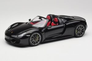 Porsche 918 Spyder Basalt Schwarz Metallic Minichamps 1:18 110062431 Metall