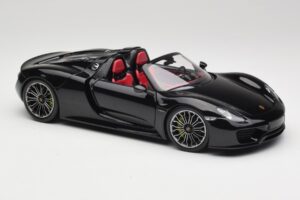 Porsche 918 Spyder Basalt Schwarz Metallic Minichamps 1:18 110062431 Metall – Bild 6 von 8