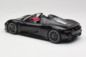 Porsche 918 Spyder Basalt Schwarz Metallic Minichamps 1:18 110062431 Metall – Bild 7 von 8