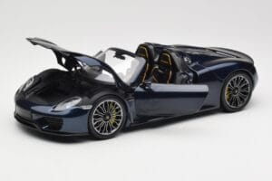 Porsche 918 Spyder Blau Metallic Minichamps 1:18 113062434 Metall – Bild 2 von 8