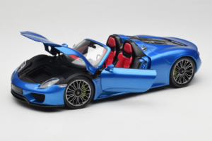Porsche 918 Spyder Blue Metallic Minichamps 1:18 110062432 Metall – Bild 2 von 8