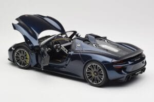 Porsche 918 Spyder Blau Metallic Minichamps 1:18 113062434 Metall – Bild 5 von 8