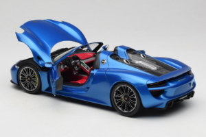 Porsche 918 Spyder Blue Metallic Minichamps 1:18 110062432 Metall – Bild 5 von 8