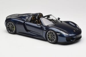 Porsche 918 Spyder Blau Metallic Minichamps 1:18 113062434 Metall – Bild 6 von 8