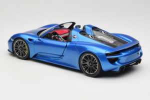 Porsche 918 Spyder Blue Metallic Minichamps 1:18 110062432 Metall – Bild 7 von 8