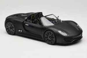 Porsche 918 Spyder Matte Black Minichamps 1:18 110060031 Metall – Bild 6 von 8