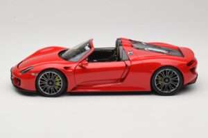 Porsche 918 Spyder Rot Minichamps 1:18 110062435 Metall – Bild 4 von 8