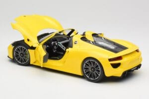 Porsche 918 Spyder Gelb Minichamps 1:18 110062434 Metall – Bild 5 von 8