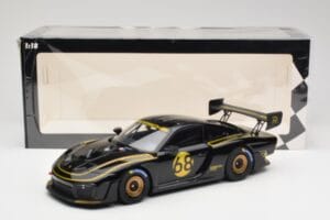 Porsche 935/19 Schwarz mit Goldenen Streifen Minichamps 1:18 155067568 Metall – Bild 6 von 6
