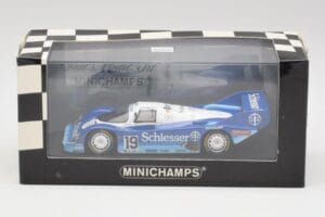 Porsche 956 #1 Brun S. Bellof / T. Boutsen Hockenheim 1985 Minichamps 1:43 430856699 Metall – Bild 4 von 4