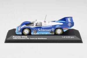 Porsche 956 #1 Brun S. Bellof / T. Boutsen Hockenheim 1985 Minichamps 1:43 430856699 Metall