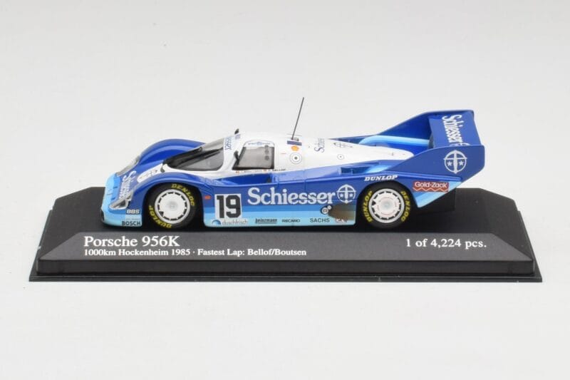 Porsche 956 #1 Brun S. Bellof / T. Boutsen Hockenheim 1985 Minichamps 1:43 Porsche 956 #1 Brun S. Bellof / T. Boutsen Hockenheim 1985 Minichamps 1:43 430856699 Metall