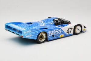 Porsche 956L #47 Hugo Boss V. Merl / H. Grohs / A. Plankenhorn 24 Hours of Le Mans 1984 Minichamps 1:18 183846947 Metall – Bild 3 von 8