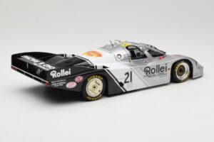 Porsche 956L #21 Rollei A. de Cadenet / C. Ballot-Lena 24 Hours of Le Mans 1984 Minichamps 1:18 183846921 Metall – Bild 3 von 8