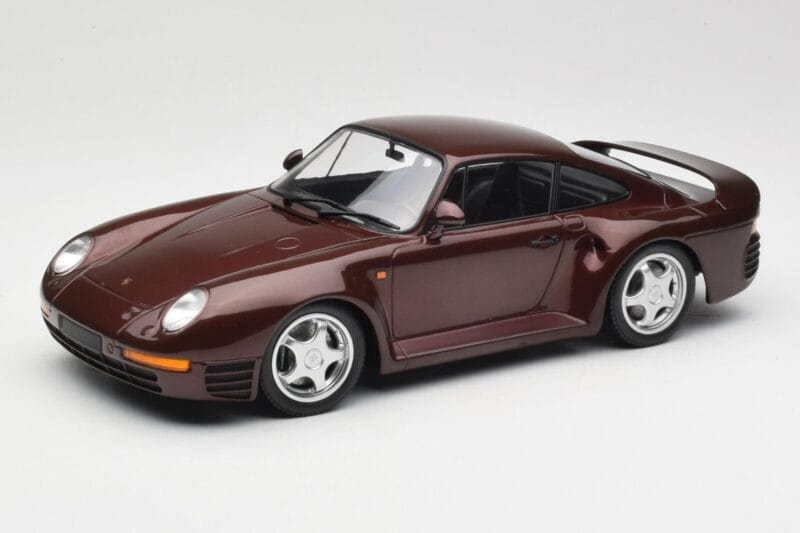 Porsche 959 Dark Red Metallic Minichamps 1:18 155066204 Metall