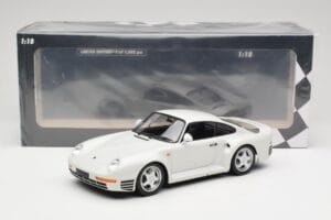 Porsche 959 White Metallic Minichamps 1:18 155066206 Metall – Bild 6 von 6