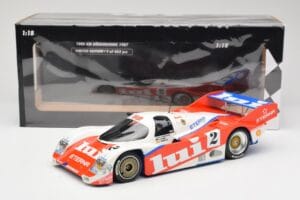 Porsche 962 #2 Brun Motorsport J. Mass / O. Larrauri 1000km Nürburgring 1987 Minichamps 1:18 155876502 Metall – Bild 6 von 6