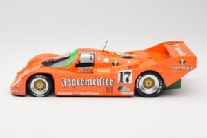 Porsche 962C #17 Jägermeister T. Boutsen / F. Jelinski 1000km Spa 1986 Minichamps 1:18 155866517 Metall – Bild 3 von 6