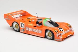 Porsche 962C #17 Jägermeister T. Boutsen / F. Jelinski 1000km Spa 1986 Minichamps 1:18 155866517 Metall – Bild 4 von 6