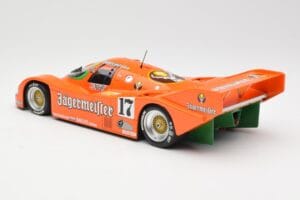 Porsche 962C #17 Jägermeister T. Boutsen / F. Jelinski 1000km Spa 1986 Minichamps 1:18 155866517 Metall – Bild 5 von 6