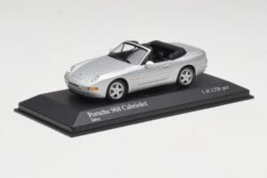Porsche 968 Silber Minichamps 1:43 400062332 Metall – Bild 2 von 4