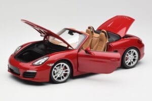 Porsche Boxster 981 S Guards Rot Minichamps 1:18 110062031 Metall – Bild 2 von 8