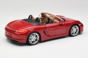 Porsche Boxster 981 S Guards Rot Minichamps 1:18 110062031 Metall – Bild 3 von 8