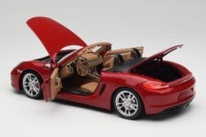 Porsche Boxster 981 S Guards Rot Minichamps 1:18 110062031 Metall – Bild 5 von 8