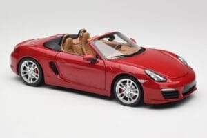 Porsche Boxster 981 S Guards Rot Minichamps 1:18 110062031 Metall – Bild 6 von 8