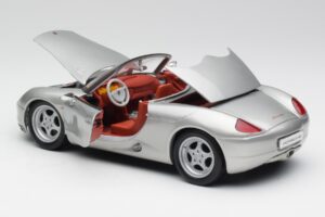 Porsche Boxster 986 Silber Maisto 1:18 37800-M3 Metall – Bild 5 von 8