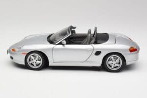 Porsche Boxster 986 Cabriolet Arctic Silber Metallic UT Models 1:18 27852 Metall – Bild 4 von 8