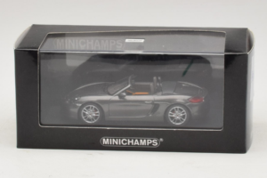 Porsche Boxster 981 S Grey Metallic Minichamps 1:43 PORSCHE005 Metall – Bild 4 von 4