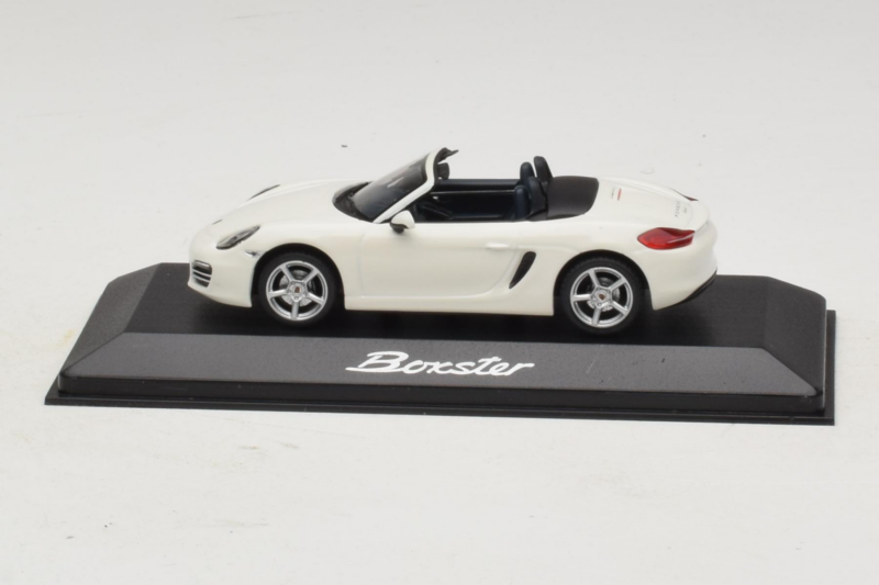 Porsche Boxster 981 Weiss Minichamps 1:43 WAP0202000D Metall
