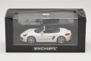 Porsche Boxster 981 Weiss Minichamps 1:43 WAP0202000D-R1 Metall – Bild 4 von 4