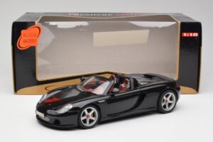 Porsche Carrera GT Schwarz Maisto 1:18 36665 Metall – Bild 8 von 8