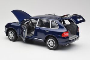 Porsche Cayenne S 9PA Dark Sea Blau Metallic Maisto 1:18 31635 Metall – Bild 5 von 8