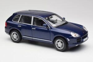 Porsche Cayenne S 9PA Dark Sea Blau Metallic Maisto 1:18 31635 Metall – Bild 6 von 8