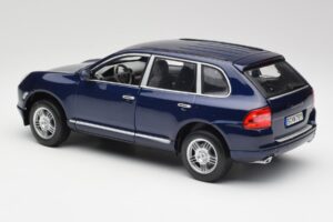 Porsche Cayenne S 9PA Dark Sea Blau Metallic Maisto 1:18 31635 Metall – Bild 7 von 8