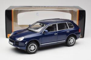 Porsche Cayenne S 9PA Dark Sea Blau Metallic Maisto 1:18 31635 Metall – Bild 8 von 8